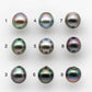 9-10mm High Quality Tahitian Pearl Drop in Natural Color and Very Nice Luster, Single Piece Loose Half Drilled, SKU # 1896TH