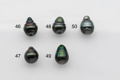 12-13mm One Piece Tahitian Pearl Loose Undrilled in Natural Color with High Luster for Beading and Jewelry Making, SKU # 1274TH