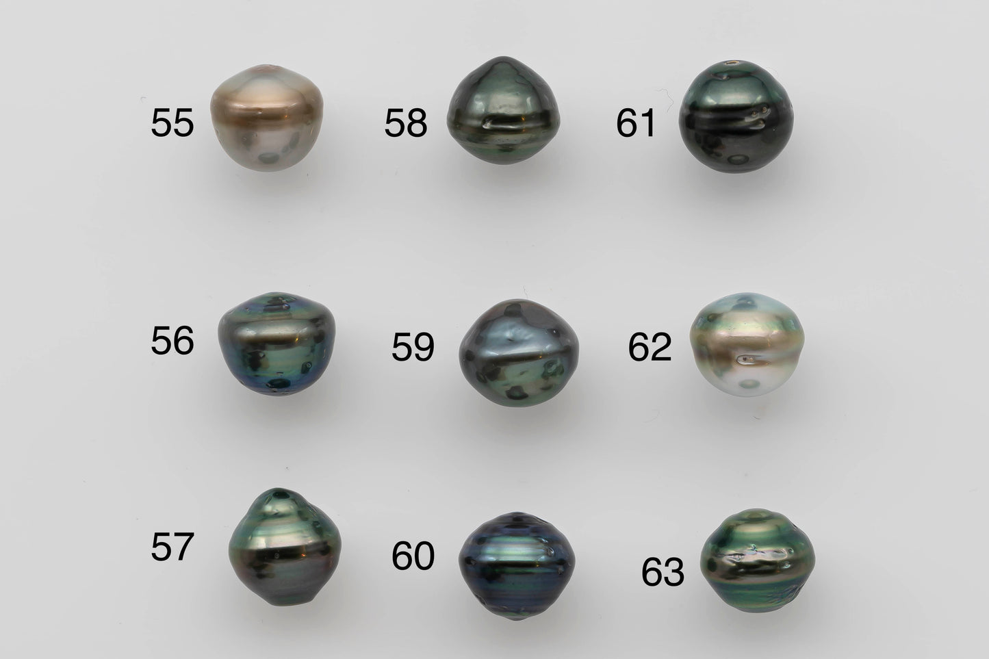 12-13mm Black Tahitian Pearl Single Piece Natural Color Undrilled with High Luster in Teardrop for Beading or Jewelry Making, SKU # 1279TH