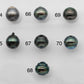 12-13mm Black Tahitian Pearl Single Piece Natural Color Undrilled with High Luster in Teardrop for Beading or Jewelry Making, SKU # 1279TH