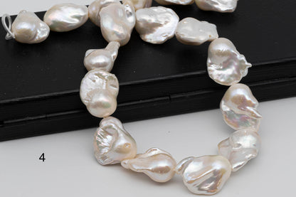 Large Size Baroque Pearl with Nice Luster for Beading or Jewelry Making inn Full Strand, SKU #1293BA