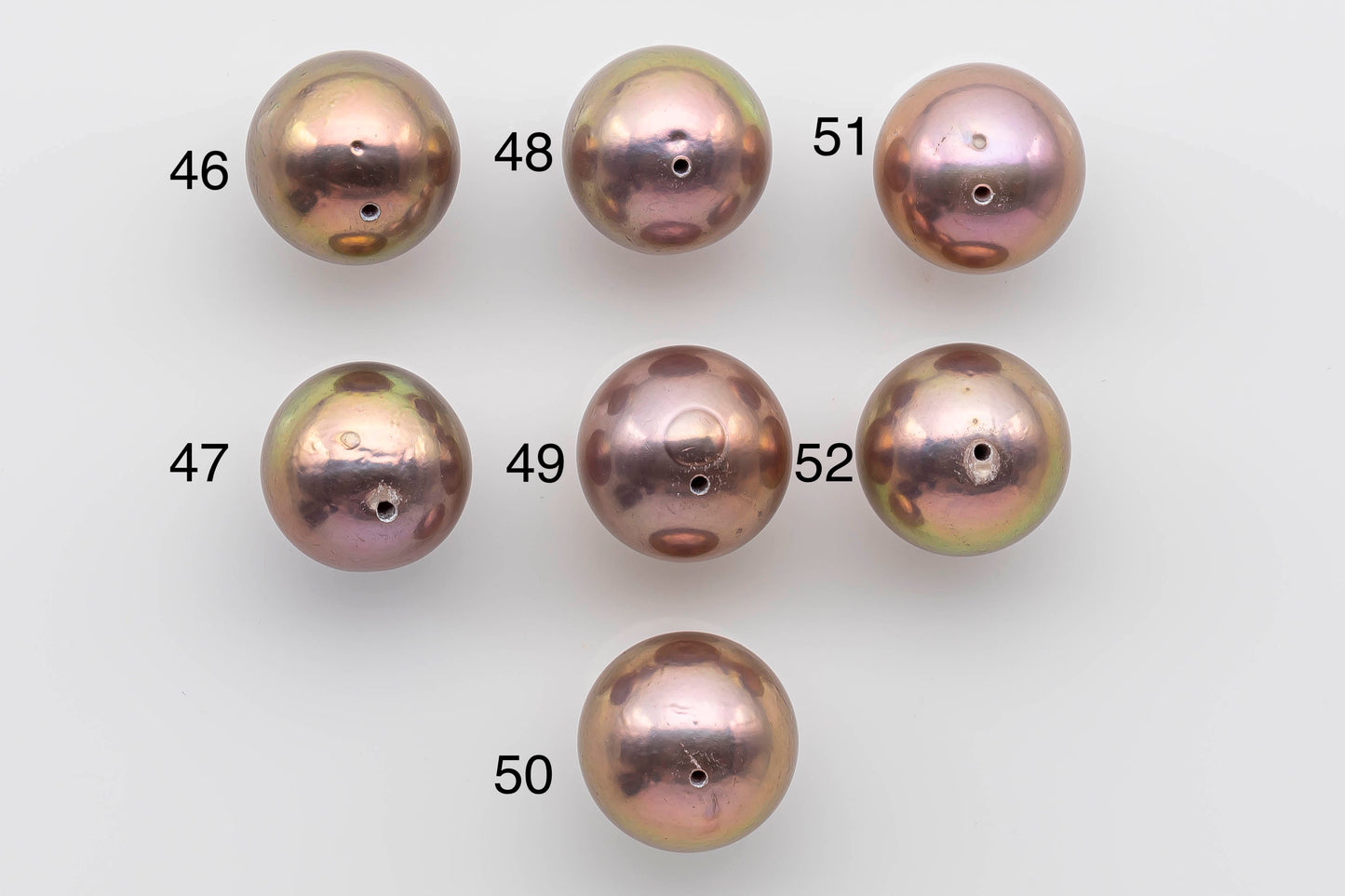 13-14mm Edison Pearl Single Piece Predrilled in Natural Pink Colors with High Luster in Large Size for Jewelry Making, SKU # 1306EP