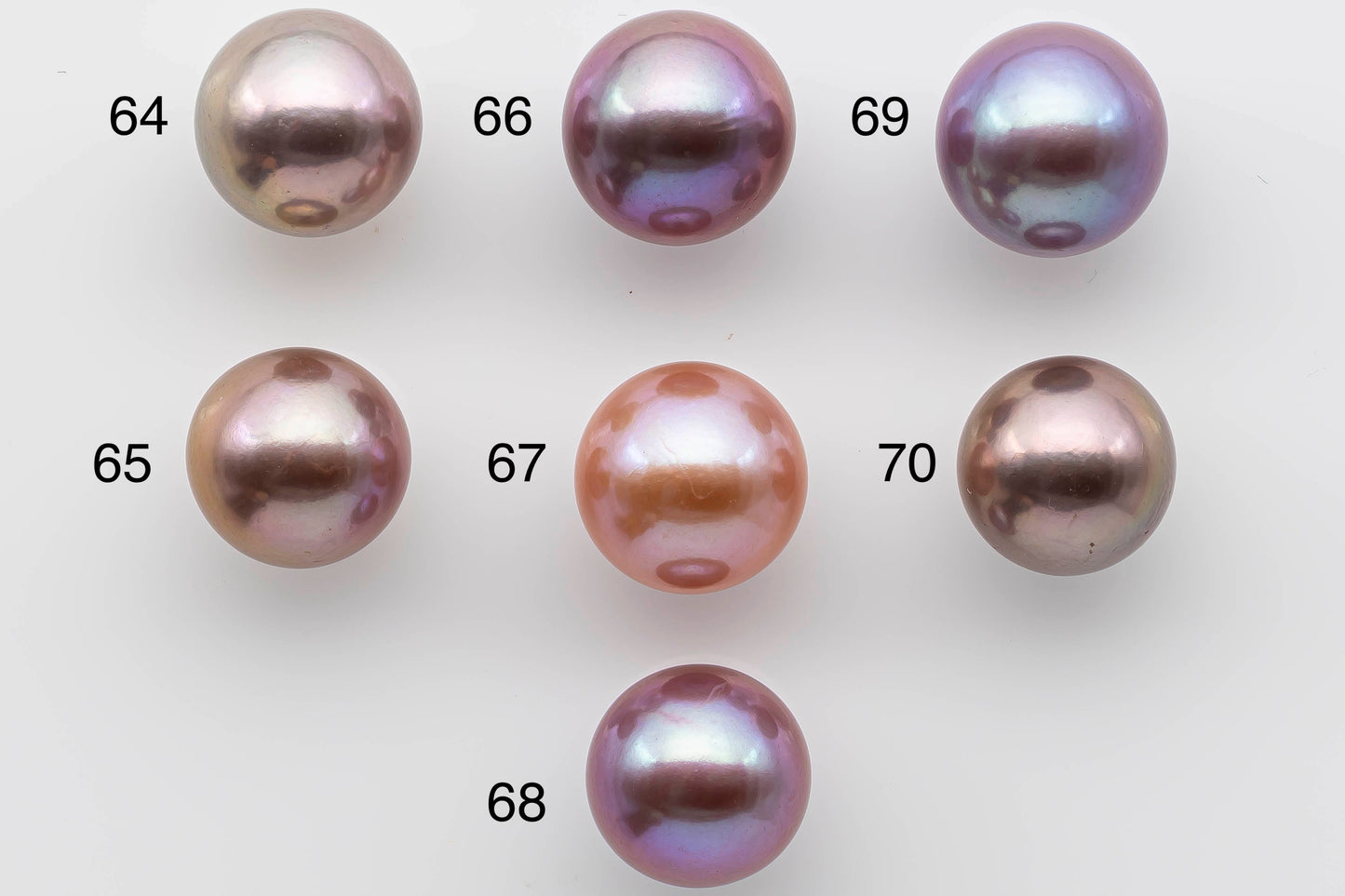 12-13mm Single Piece Edison Pearl Round Undrilled with Natural Colors and High Lusters with Minimum Blemish for Jewelry Making, SKU # 1315EP