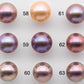 12-13mm Edison Pearl Loose Single Piece Undrilled Round with High Luster and Natural Colors for Beading or Jewelry Making, SKU # 1316EP