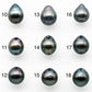 12-13mm Large Size Tahitian Pearl Tear Drop Single Piece Loose Undrilled with Natural Color and High Luster, SKU # 1401TH