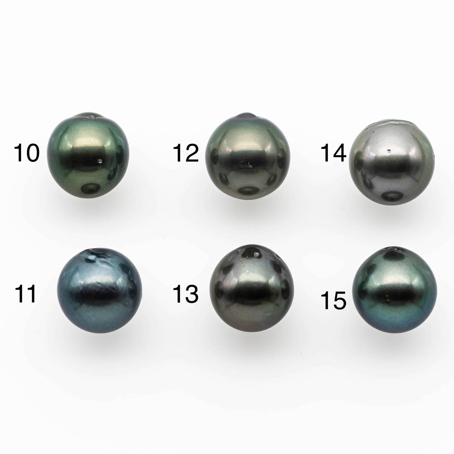 13-14mm Tahitian Pearl Near Round Nice Quality Large Size Loose Undrilled in High Luster and Natural Color, One Single Piece, SKU # 1406TH