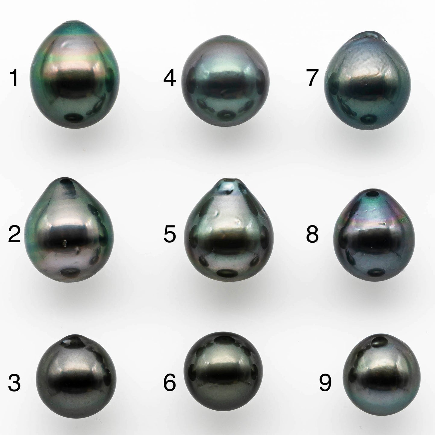 12-14mm Tahitian Pearl High Quality Undrilled Loose with Minimum Blemish in Natural Color and Beautiful Luster, 1 Single Piece, SKU # 1413TH