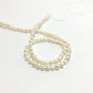 Potato Pearls, 4.5-5mm White Color Freshwater Pearls in 16 inches, POT006