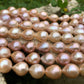 Edison Pearls 10-11mm Drop Shape Pink, EDP006