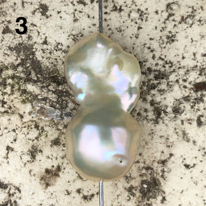 Baroque Pearls 14-20mm Single Piece, Natural Color.  BAR_S019