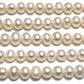 AA Grade 5.5-6mm Off Round Potato Pearls, White Color Freshwater Pearls, POT031