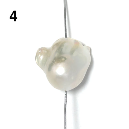 Baroque Pearls 23-25mm, Single Piece, White Color. BAR_S030