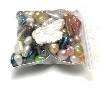 Assorted Freshwater Pearls, Mix Pearls with Different Sizes, Colors and Shapes, MIX_S001