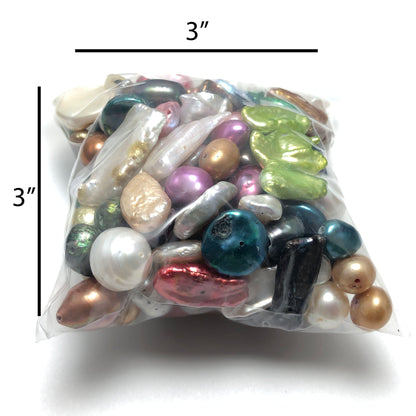 Assorted Freshwater Pearls, Mix Pearls with Different Sizes, Colors and Shapes, MIX_S001