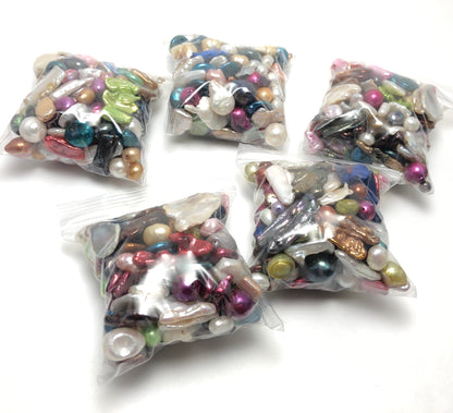Assorted Freshwater Pearls, Mix Pearls with Different Sizes, Colors and Shapes, MIX_S001