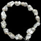 Baroque Pearls 13-17mm, Freshwater Pearls White, Single Piece or Full Strand. BAR018