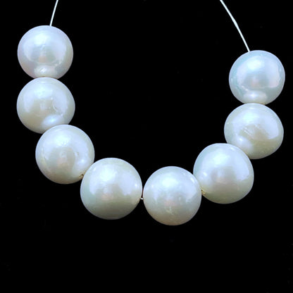 Edison Pearls Round 10-11mm, White, One Single Piece EDP_S002