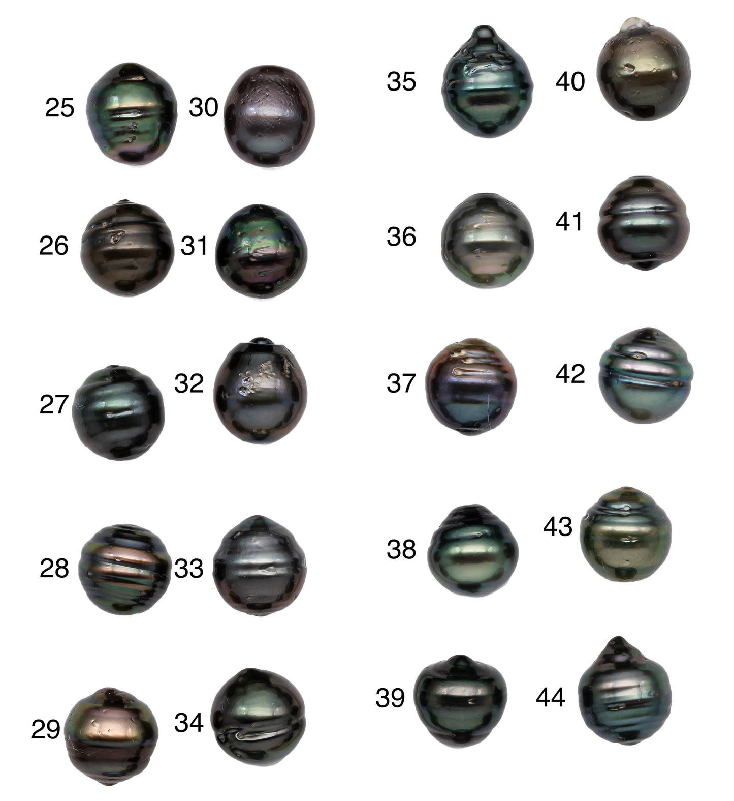 Single Tahitian Pearl Natural Color Drops with Blemishes and High Luster, One Piece Undrilled Loose Pearl in 11-11.5mm, SKU#1081TH