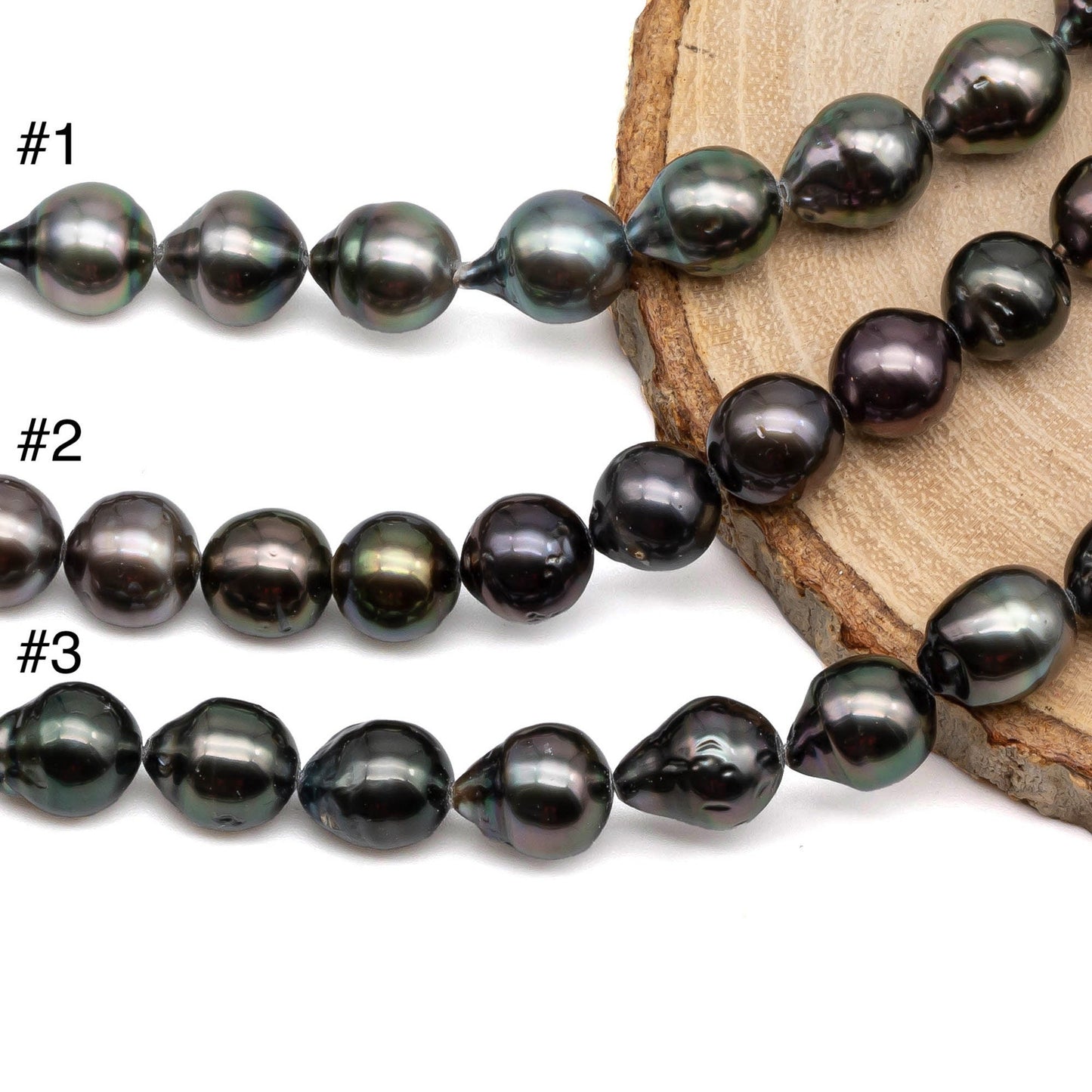 Tahitian Pearl Teardrops strand 1 to 3 to choose from.