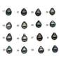 Single Piece Teardrops Tahitian Pearl in Natural color and High Luster for Beading, 11-11.5mm, SKU # 1145TH