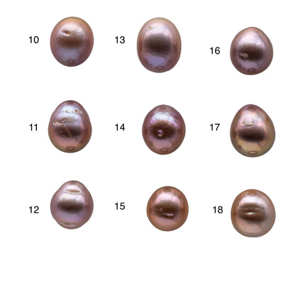 10-11mm One Piece Edison Pearl Tear Drop Loose Undrilled Freshwater Pearl with Blemish and Beautiful Luster, SKU # 1159EP