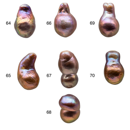 10-11mm Undrilled Edison Pearl Single Piece with Super High Luster Freshwater Pearl Natural Color Tear Drops, SKU # 1162EP