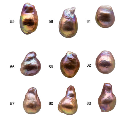 10-11mm Undrilled Edison Pearl Single Piece with Super High Luster Freshwater Pearl Natural Color Tear Drops, SKU # 1162EP