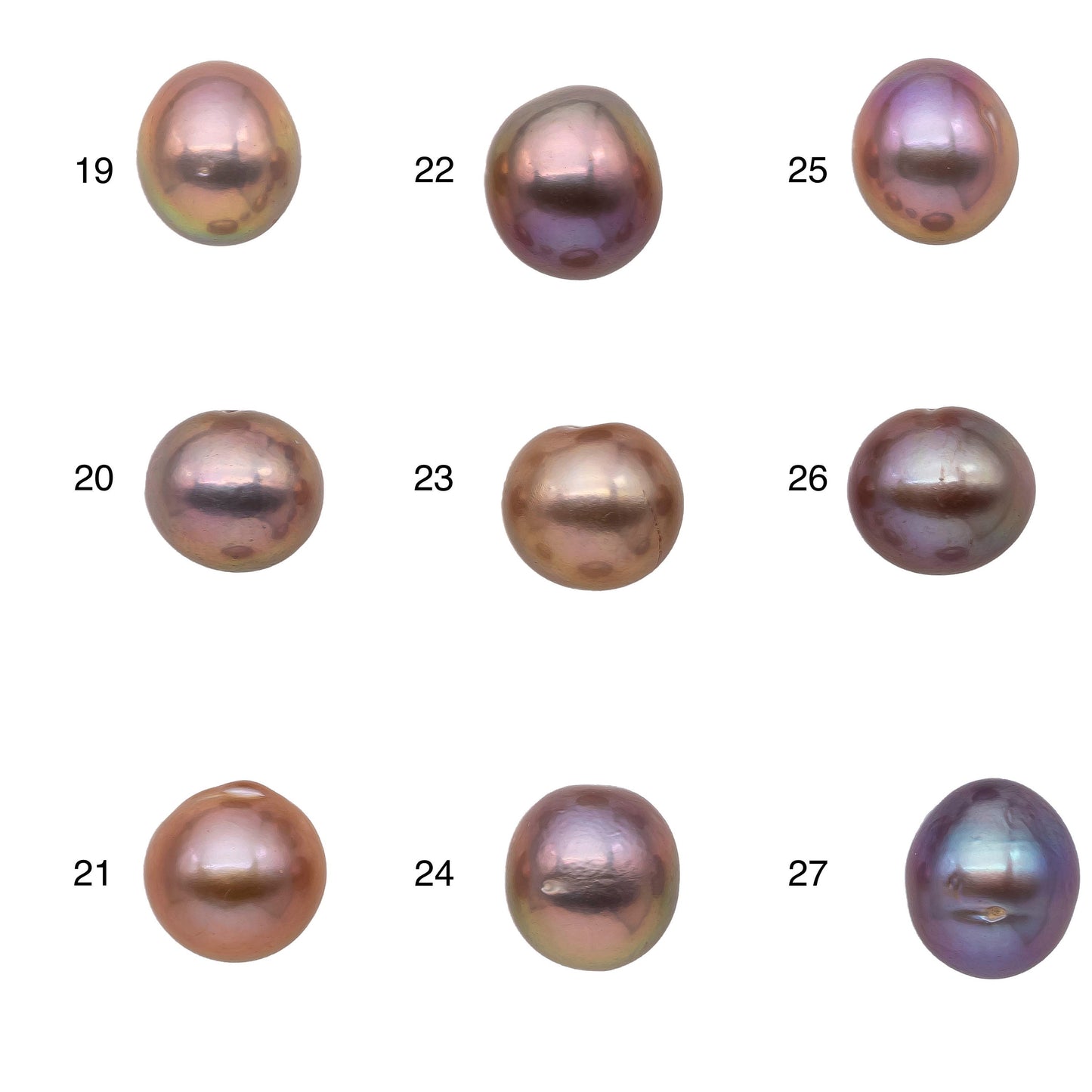 11-12mm Edison Pearl Single Loose Drop Shape with some Blemishes and High Luster for Beading, SKU # 1171EP