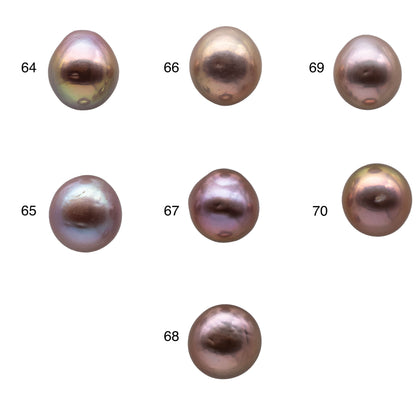 10-11mm One Piece Edison Pearl Teardrop Shape Loose Undrilled Freshwater Pearl with Natural Colors and Extremely Nice Luster, SKU # 1160EP