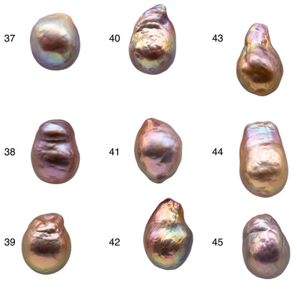 10-11mm Undrilled Edison Pearl Single Piece with Super High Luster Freshwater Pearl Natural Color Tear Drops, SKU # 1162EP