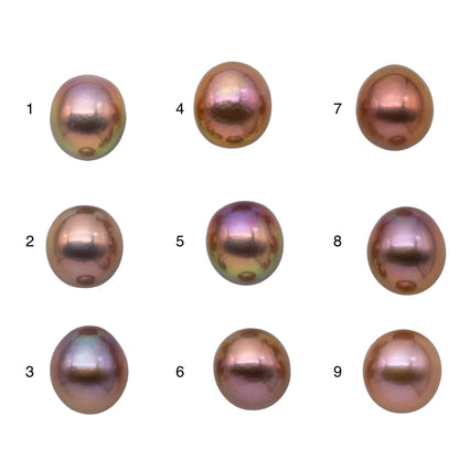 11-12mm AAA Single Edison Pearl Undrilled Freshwater Pearl Drops with Beautiful Luster for Jewelry Making, SKU # 1176EP