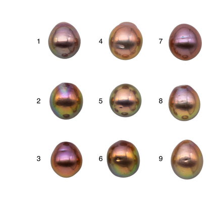 11-12mm One Piece Edison Pearl Undrilled Freshwater Pearl with Minor Flaws and Very Nice Luster for Jewelry Design, SKU # 1168EP