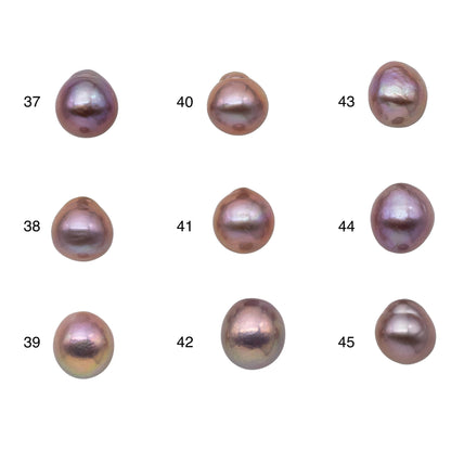 11-12mm Single Piece Edison Pearl Smooth and Clean Freshwater Pearl with Natural Colors and Nice Luster, SKU # 1169EP