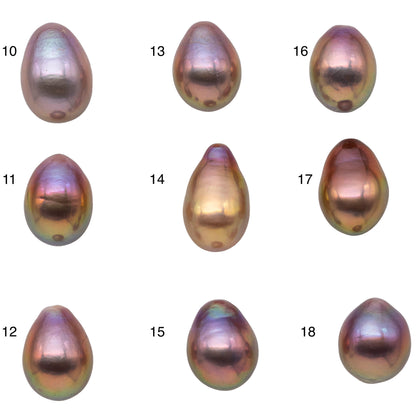 11-12mm Freshwater Pearl Loose Single Piece with Extremely Nice Luster and Natural Color for Making Jewelry, SKU # 1177EP