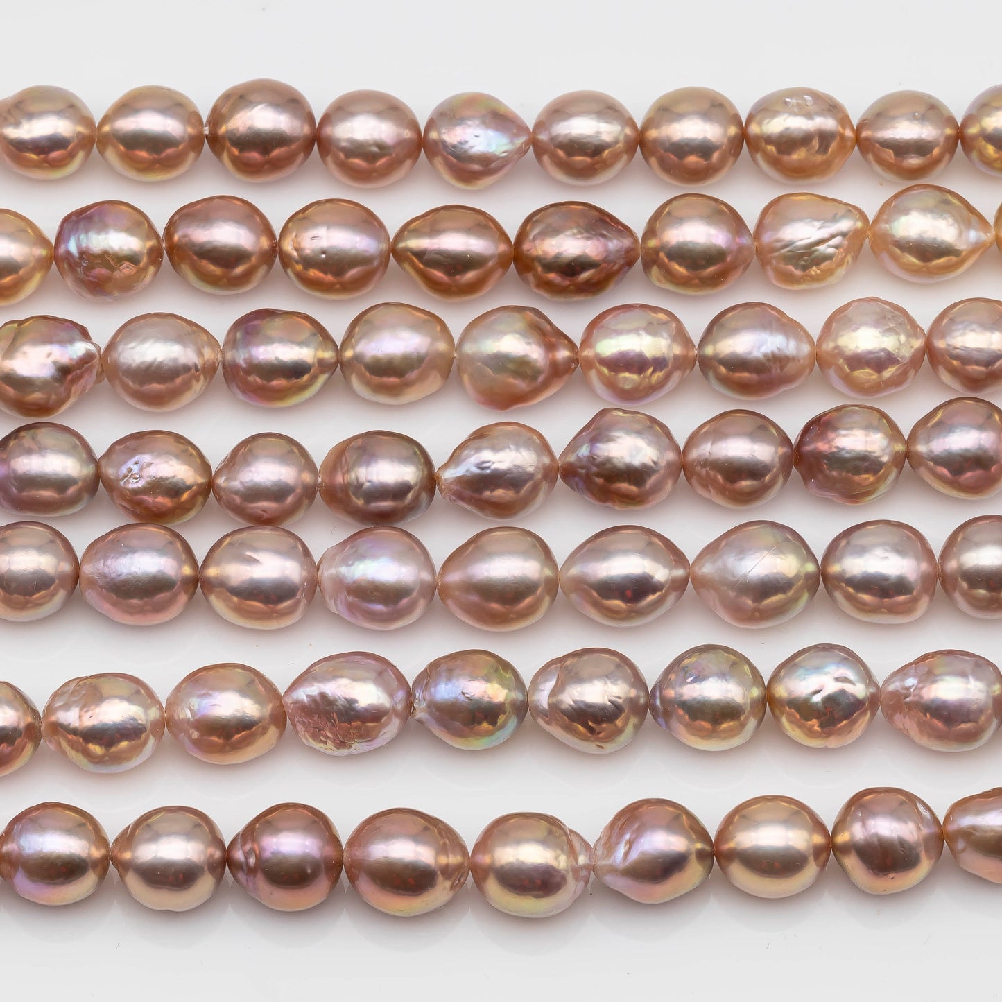 8-11mm Edison Pearl with High Luster in Small Freshwater Pearl Natural Color Teardrops for Jewelry Making or Beading, SKU # 1185EP