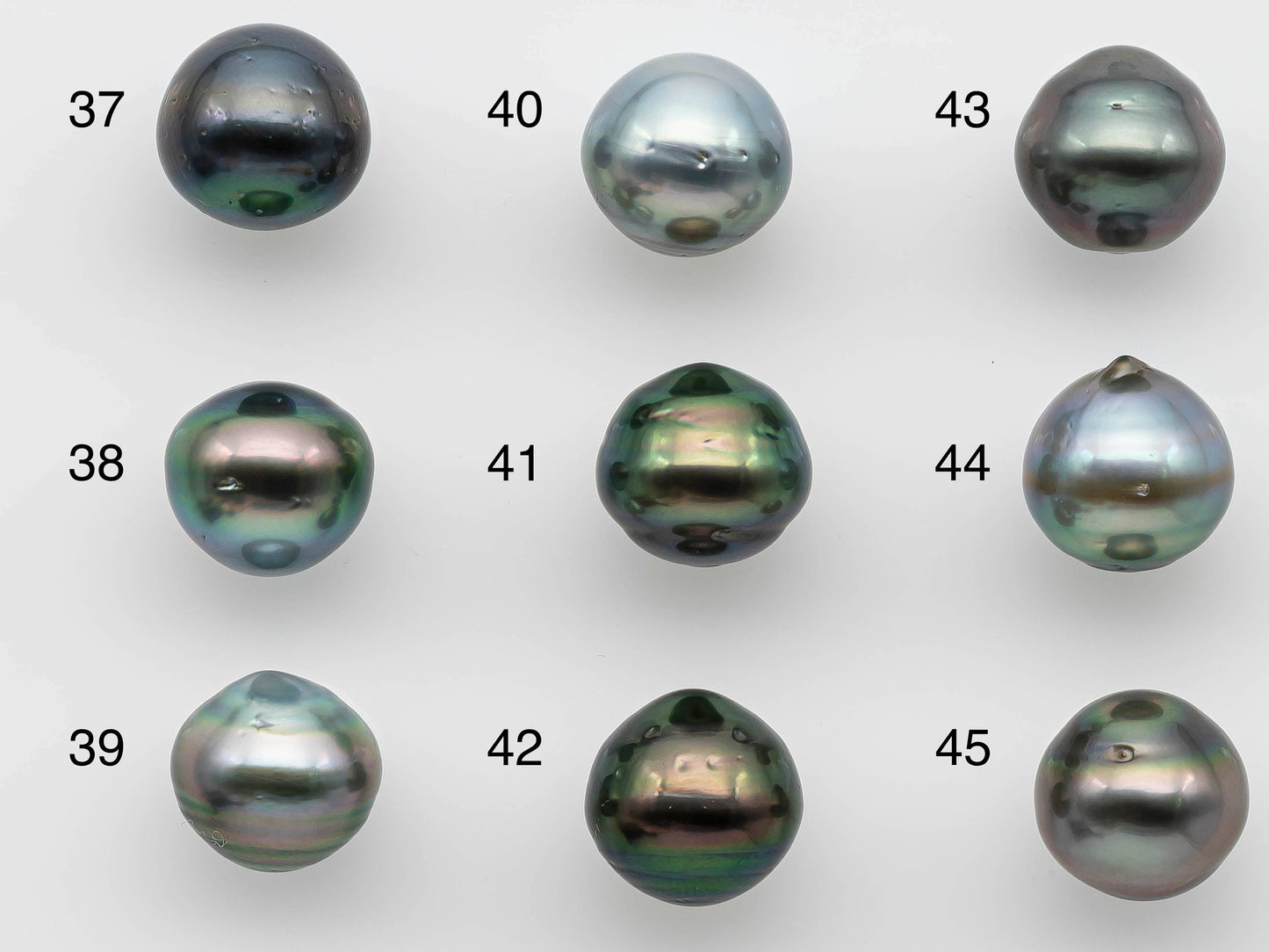 12-13mm Tahitian Pearl Single Loose Undrilled Near Round in Natural Color for Jewelry Making, SKU # 1249TH