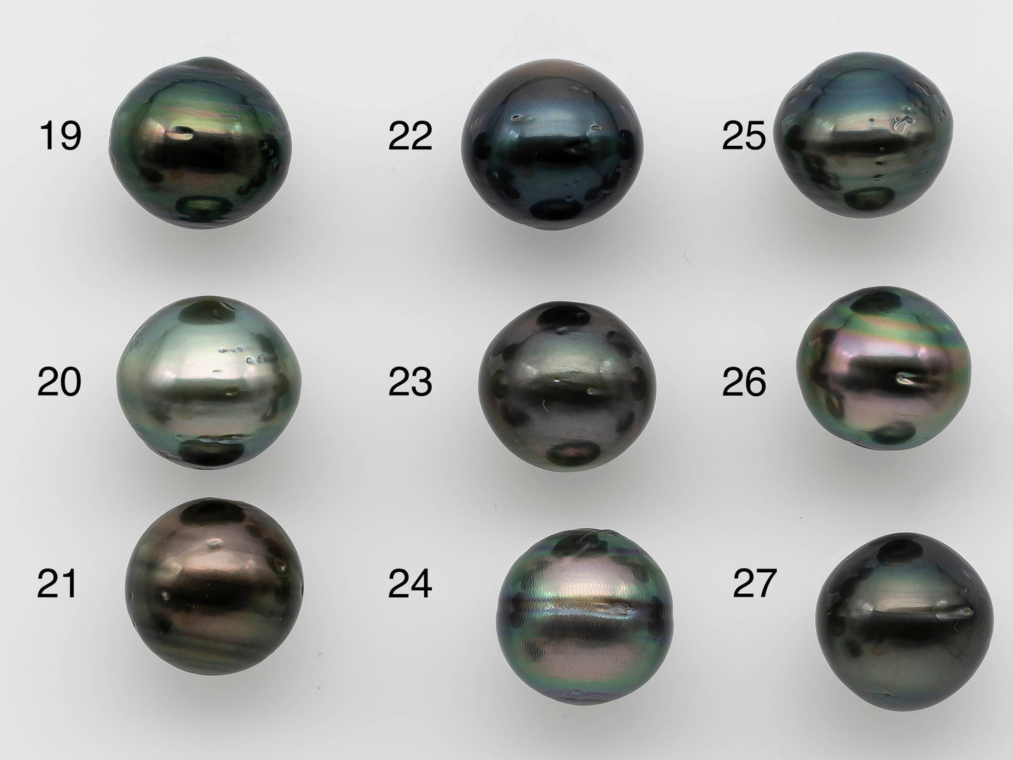 13-14mm Loose Tahitian Pearl in Natural Color Tear Drops with High Luster for Beading or Jewelry Making, SKU # 1257TH