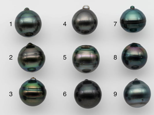 13-14mm Loose Tahitian Pearl in Natural Color Tear Drops with High Luster for Beading or Jewelry Making, SKU # 1257TH