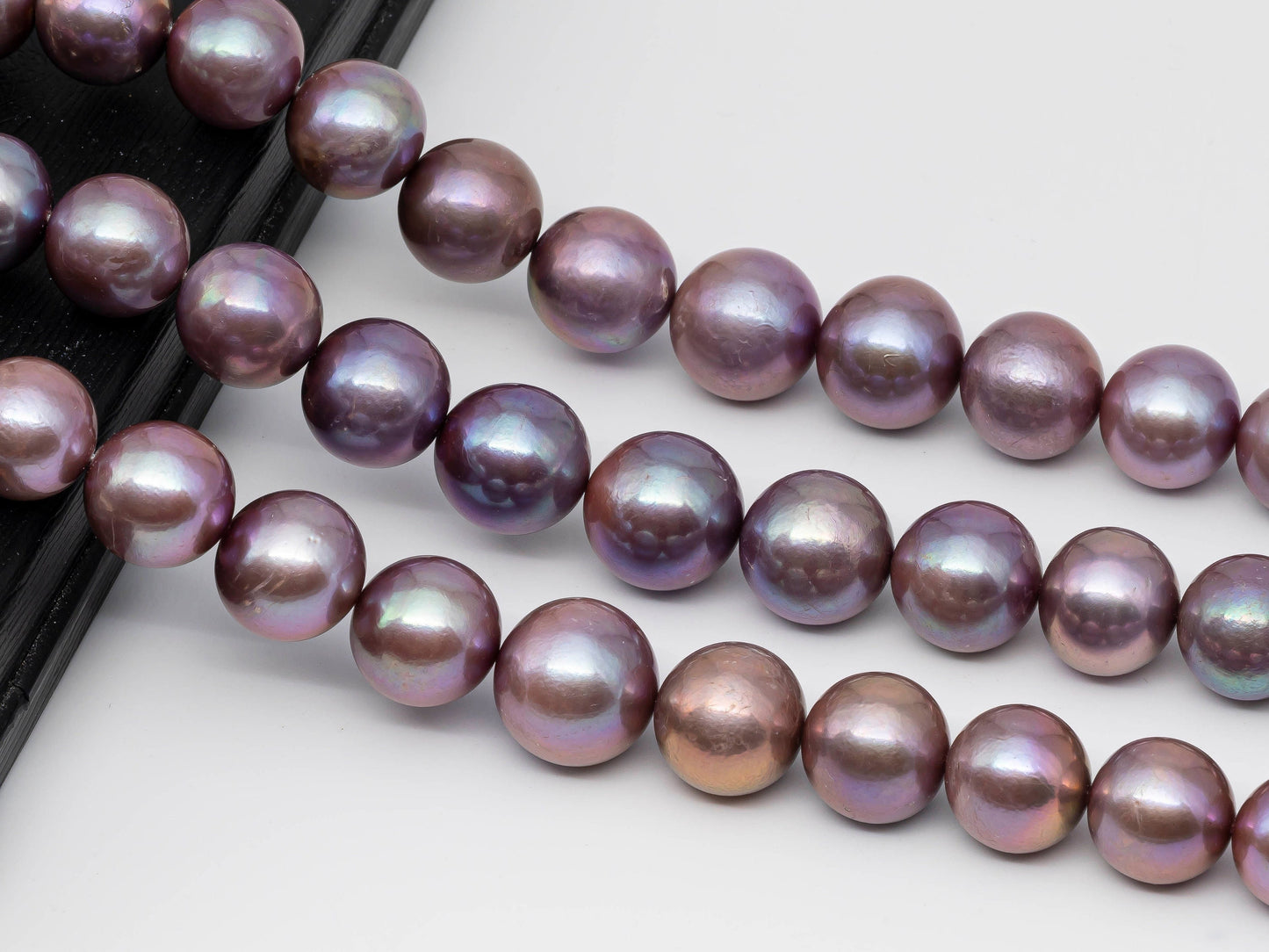 14-16mm Edison Pearl Jumbo Size in Natural Lavender Color, Large Round Size Freshwater Pearl with Blemishes for Jewelry Making, SKU # 1239EP