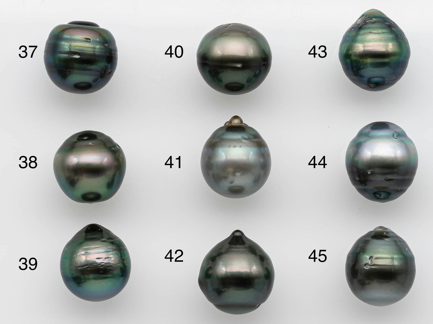 12-13mm Drop Tahitian Pearl Loose Single Piece Undrilled with Nice Luster and Natural Color for Jewelry Making, SKU # 1247TH