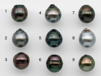 12-13mm Drop Tahitian Pearl Loose Single Piece Undrilled