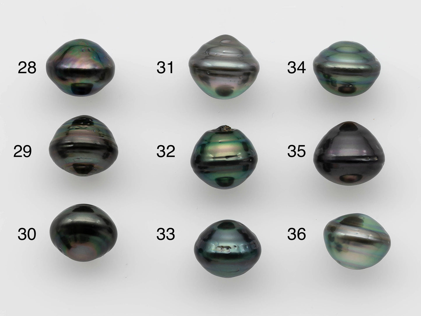 13-14mm Teardrop Tahitian Pearl Undrilled Single Piece with High Luster in Natural Color for Beading, SKU # 1254TH