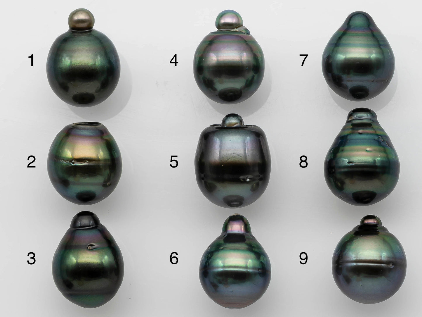 13-14mm Single Piece Loose Tahitian Pearl in Drops 