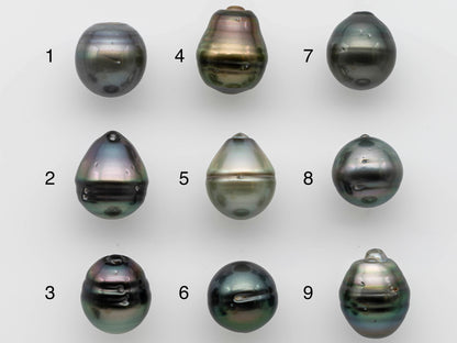 14-15mm Single Piece Tahitian Pearl Loose Undrilled Drops i