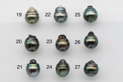 12-13mm One Piece Tahitian Pearl Loose Undrilled in Natural Color with High Luster for Beading and Jewelry Making, SKU # 1274TH