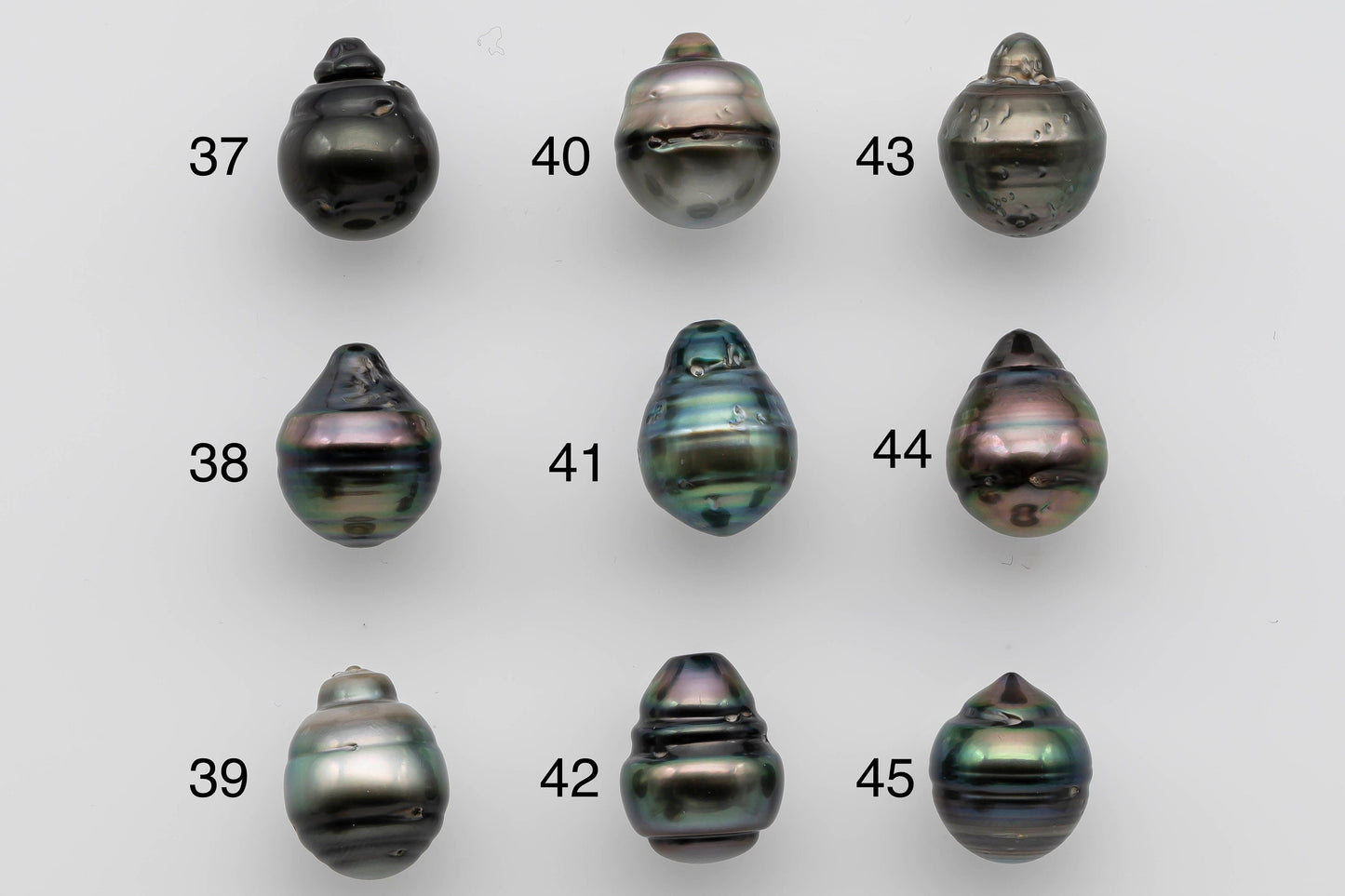 12-13mm Single Piece Natural Color Tahitian Pearl with High Luster Tear Drop for Beading or Jewelry Making, SKU #1275TH