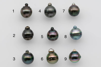 12-13mm Single Piece Natural Color Tahitian Pearl