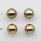 12-13mm AAA Edison Pearl Round Pairs for Making Earring