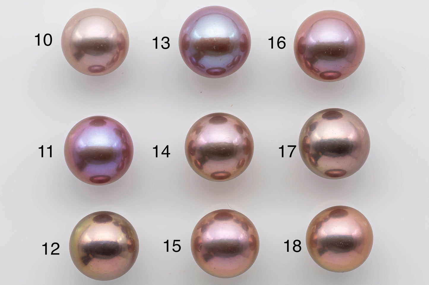 12-13mm Single Piece Edison Pearl Round Undrilled with Natural Colors and High Lusters with Minimum Blemish for Jewelry Making, SKU # 1315EP