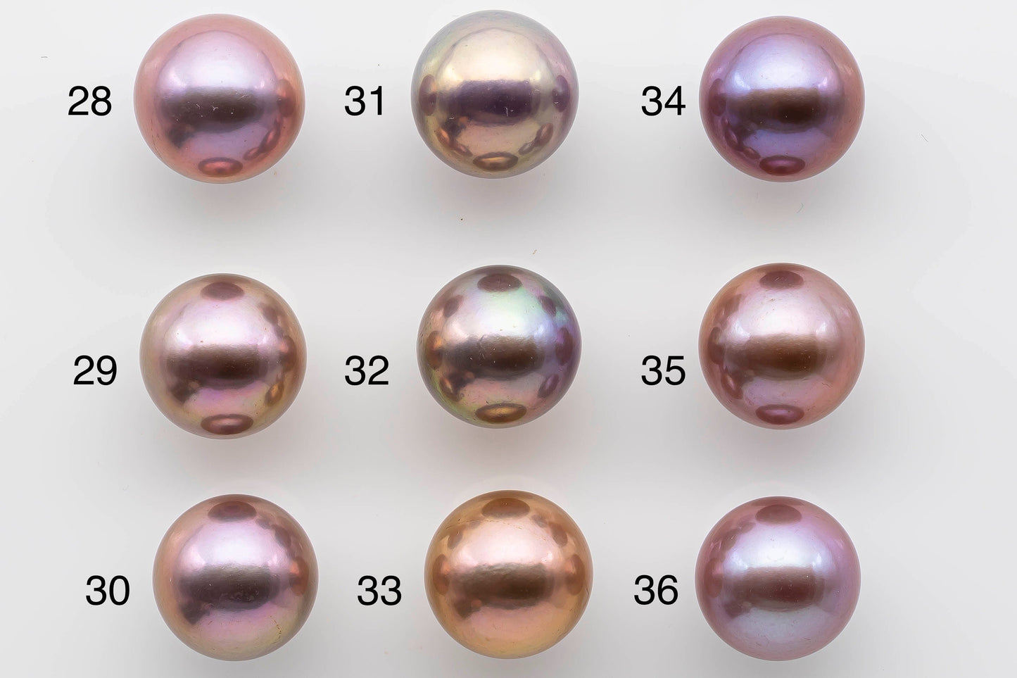 12-13mm Edison Pearl Loose Single Piece Undrilled Round with High Luster and Natural Colors for Beading or Jewelry Making, SKU # 1316EP